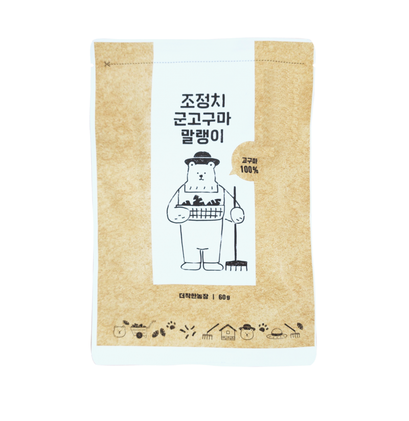 더착한농장, 조정치호박고구마크림빵, 크림빵, 친환경빵, 국산빵, 수제팝콘, 팝콘, 수제간식, 건강간식, 